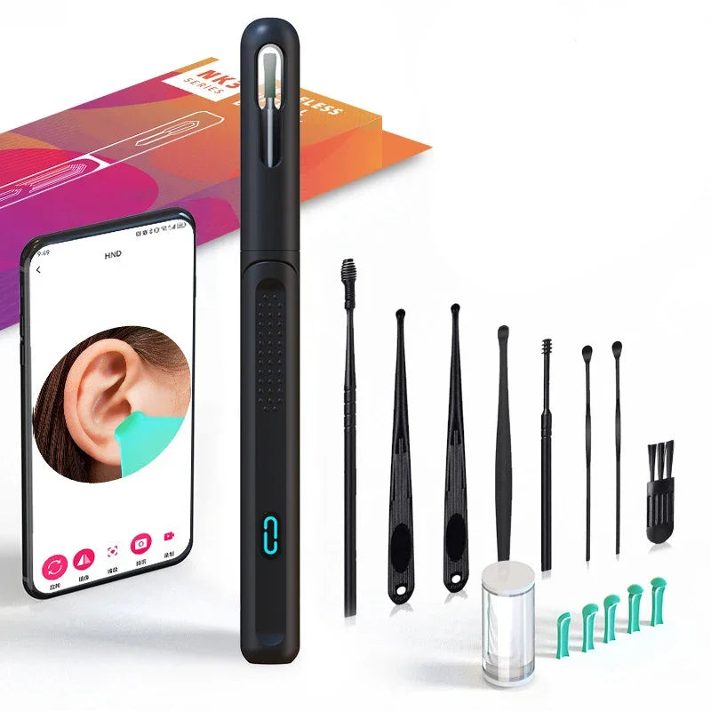 Visual Ear Cleaner With Camera LED