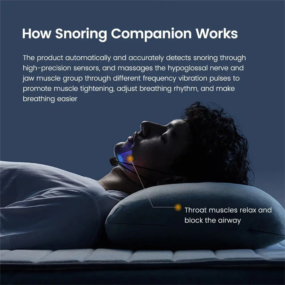 EMS Pulse Stop Snore Portable Device