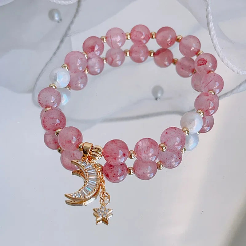 Crystal Freshwater Pearls Zircon Moon