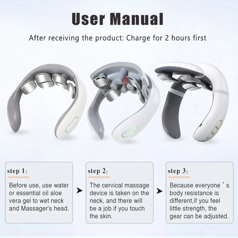 Vibration Neck Masssger Rechargeable