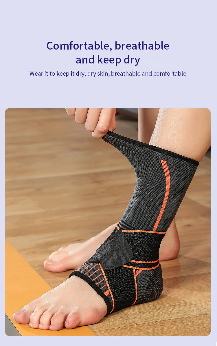 Pressurized Bandage Ankle Support