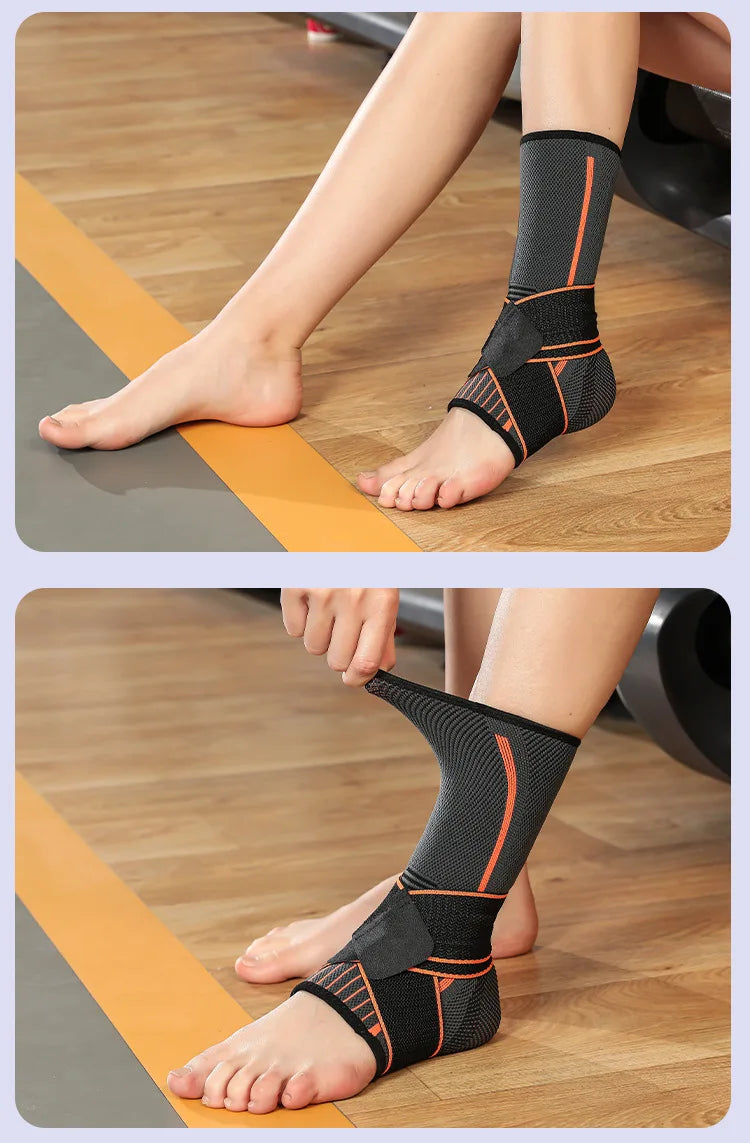 Pressurized Bandage Ankle Support