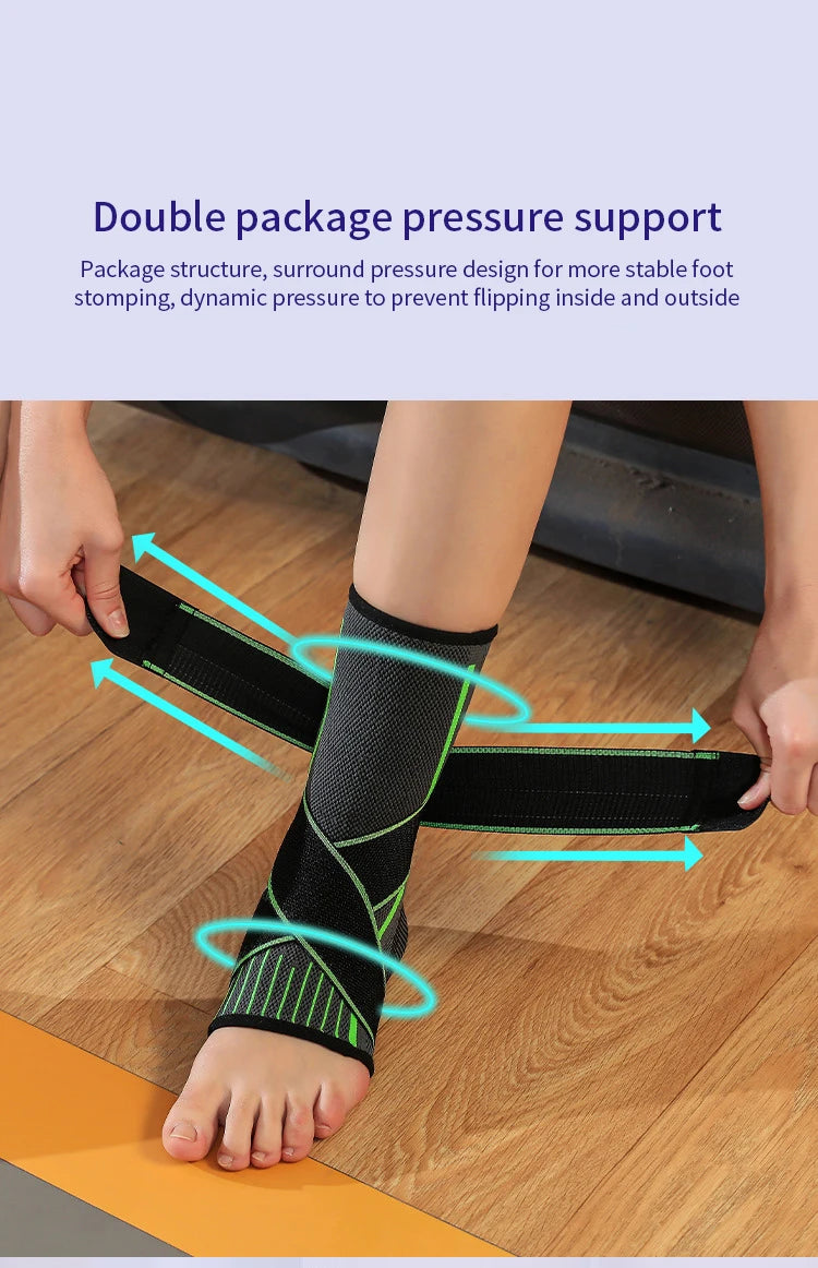 Pressurized Bandage Ankle Support