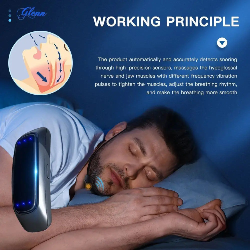 EMS Pulse Stop Snore Portable  Device