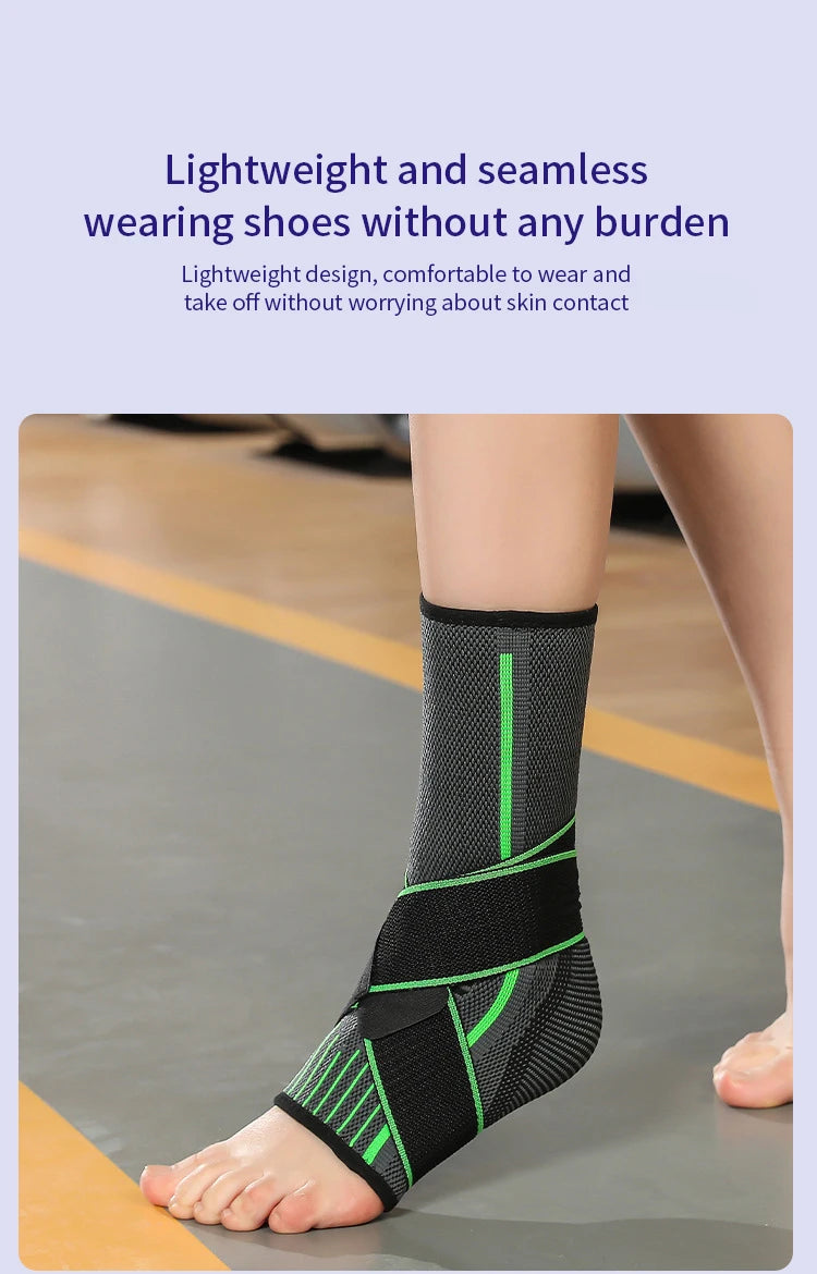 Pressurized Bandage Ankle Support